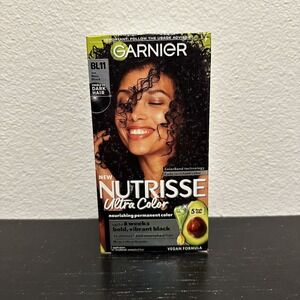 Garnier Nutrisse Ultra‎ Haircolor Reflective Jet Blue Black Current BL11